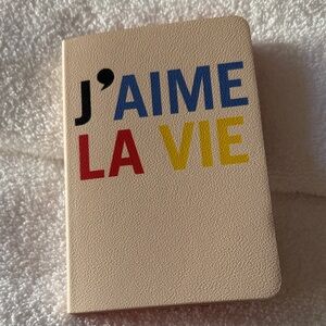 Anthropologie x Claire V J'aime La Vie Notebook
